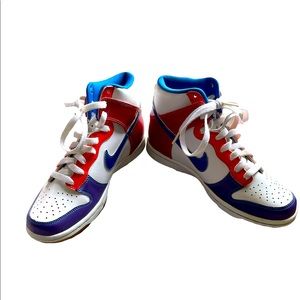 Nike Dunk High Rainbow Multicolor shoes